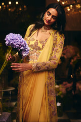 ELARA JACKET SAREE SET