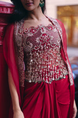 ROUGE CAPE SET