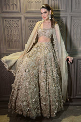 Neha Nagar In Sonare Lehenga Set
