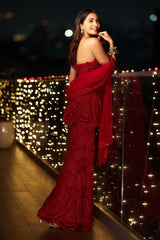 Pooja Hegde In Our Ashira Sharara Set