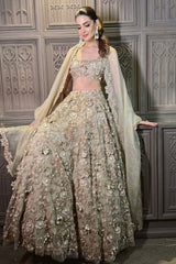 Neha Nagar In Sonare Lehenga Set