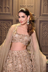 Neha Nagar In Sonare Lehenga Set