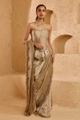 Elysian Drape Saree Set