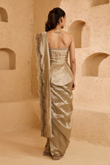 Elysian Drape Saree Set