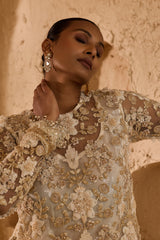 Scarlet A-line Kurta Set