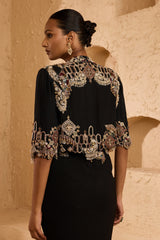 Meghna Pahwa In Lustre Jacket Set