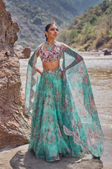 MEHROSH LEHENGA SET