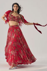 Irya Lehenga Set With Jacket