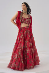 Irya Lehenga Set With Jacket