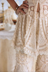 FAYE PEPLUM SHARARA SET