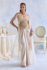 YARA CAPE SKIRT SET