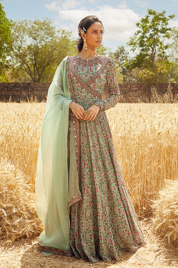 Modern anarkali clearance dress