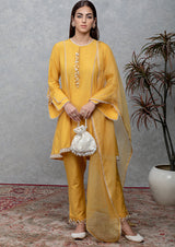 SUNSHINE YELLOW HIGH-LOW CO-ORD SET