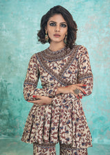 NOMADIC PRINTED PEPLUM SET