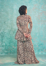 NOMADIC PRINTED PEPLUM SET