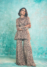 NOMADIC PRINTED PEPLUM SET