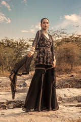 NOMADIC HEAVILY EMBROIDERED PEPLUM