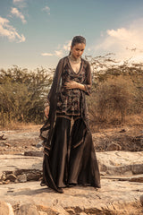 NOMADIC HEAVILY EMBROIDERED PEPLUM