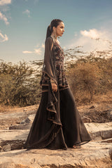 NOMADIC HEAVILY EMBROIDERED PEPLUM