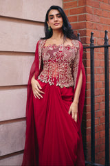 ROUGE CAPE SET