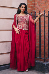 ROUGE CAPE SET