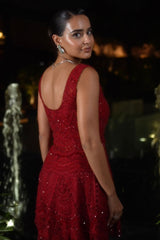 ARUSHI MEHRA IN GARNET