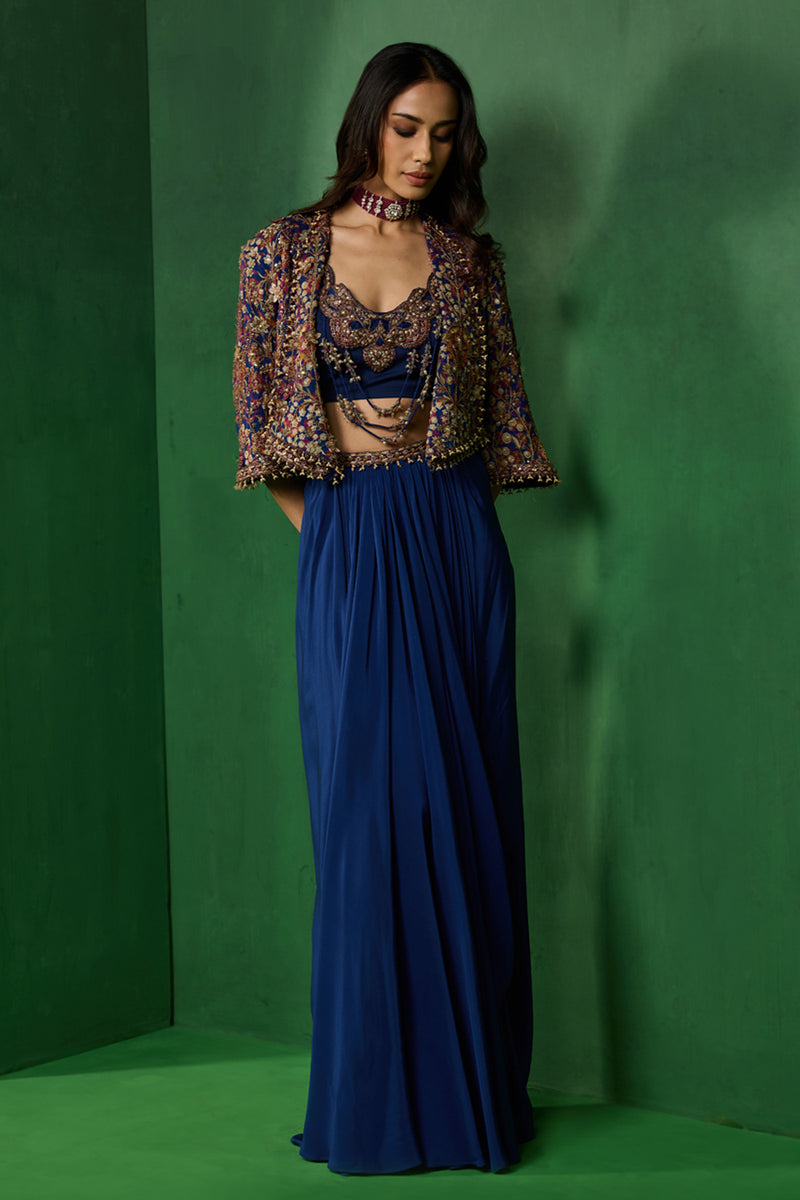 Midnight Whisper Jacket Set