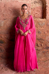 NEHRA PINK PANT SET