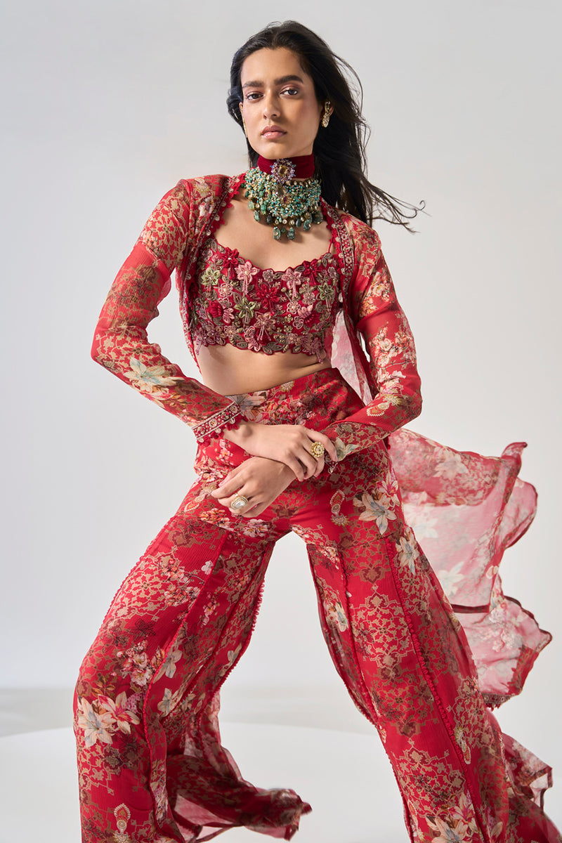 Karma Dhingra In Mihira Jacket Set