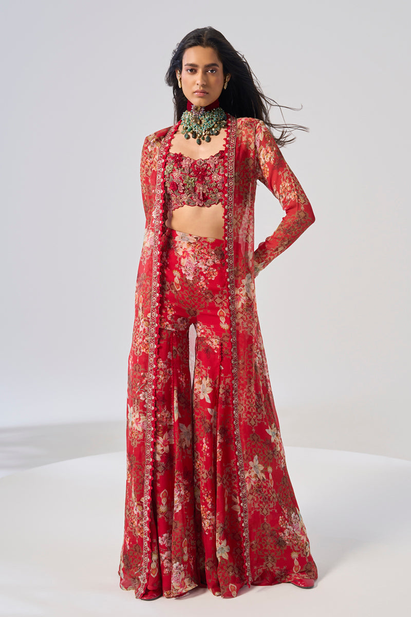 Karma Dhingra In Mihira Jacket Set