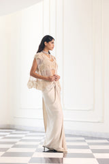 Vara Draped Skirt Set