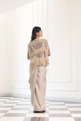 Vara Draped Skirt Set