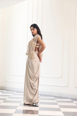 Vara Draped Skirt Set
