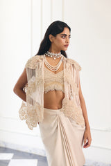 Vara Draped Skirt Set