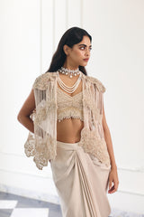 Vara Draped Skirt Set