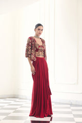 Aurea Draped Set