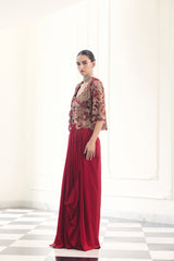 Aurea Draped Set