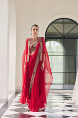 Gulnaar Saree Set