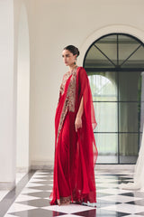Gulnaar Saree Set