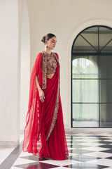 Gulnaar Saree Set