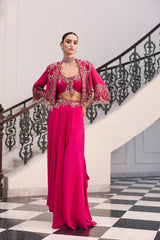 Rani Draped Skirt Set