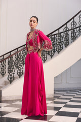 Rani Draped Skirt Set
