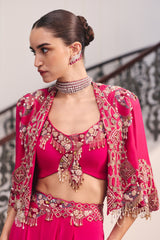 Rani Draped Skirt Set