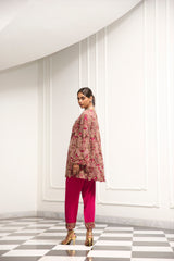 Noor Cape Saree Set