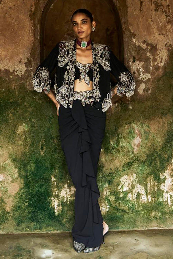 Lustre Jacket Set