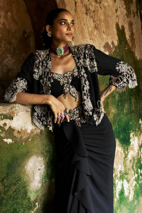 Lustre Jacket Set