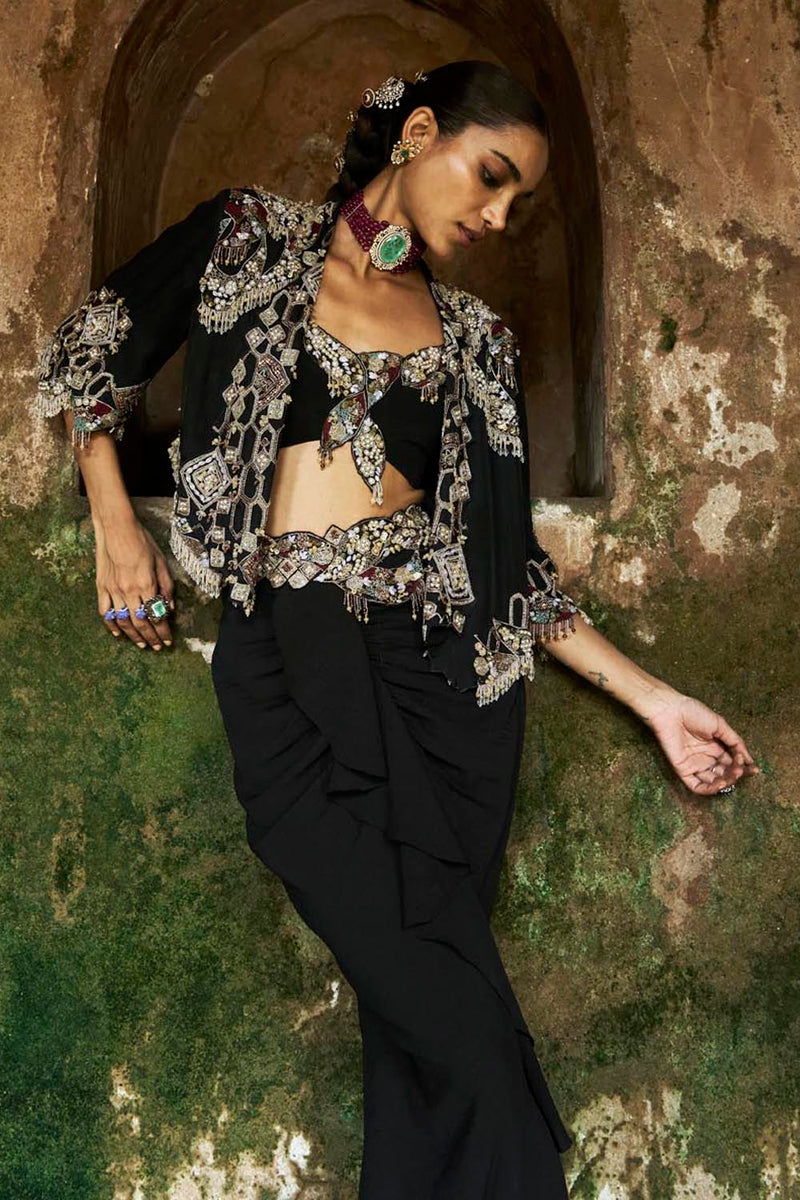 Lustre Jacket Set