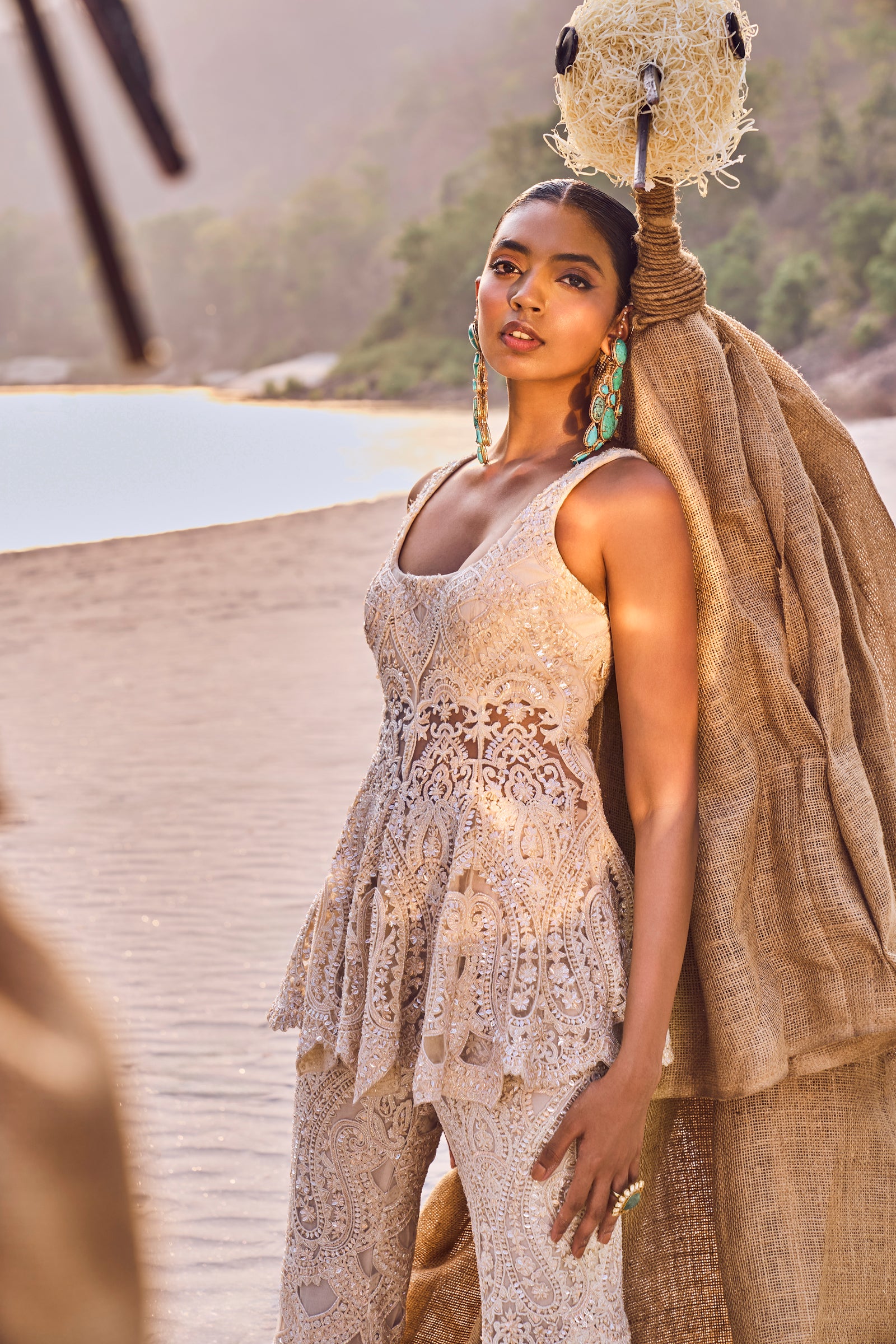 CLOE PEPLUM SET – Ridhima Bhasin