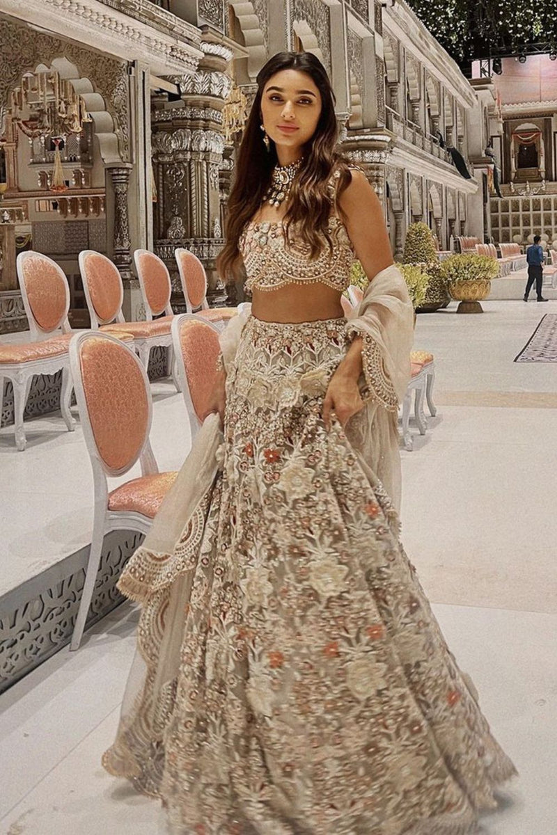 ALAVIAA JAAFERI IN AURORA LEHENGA SET